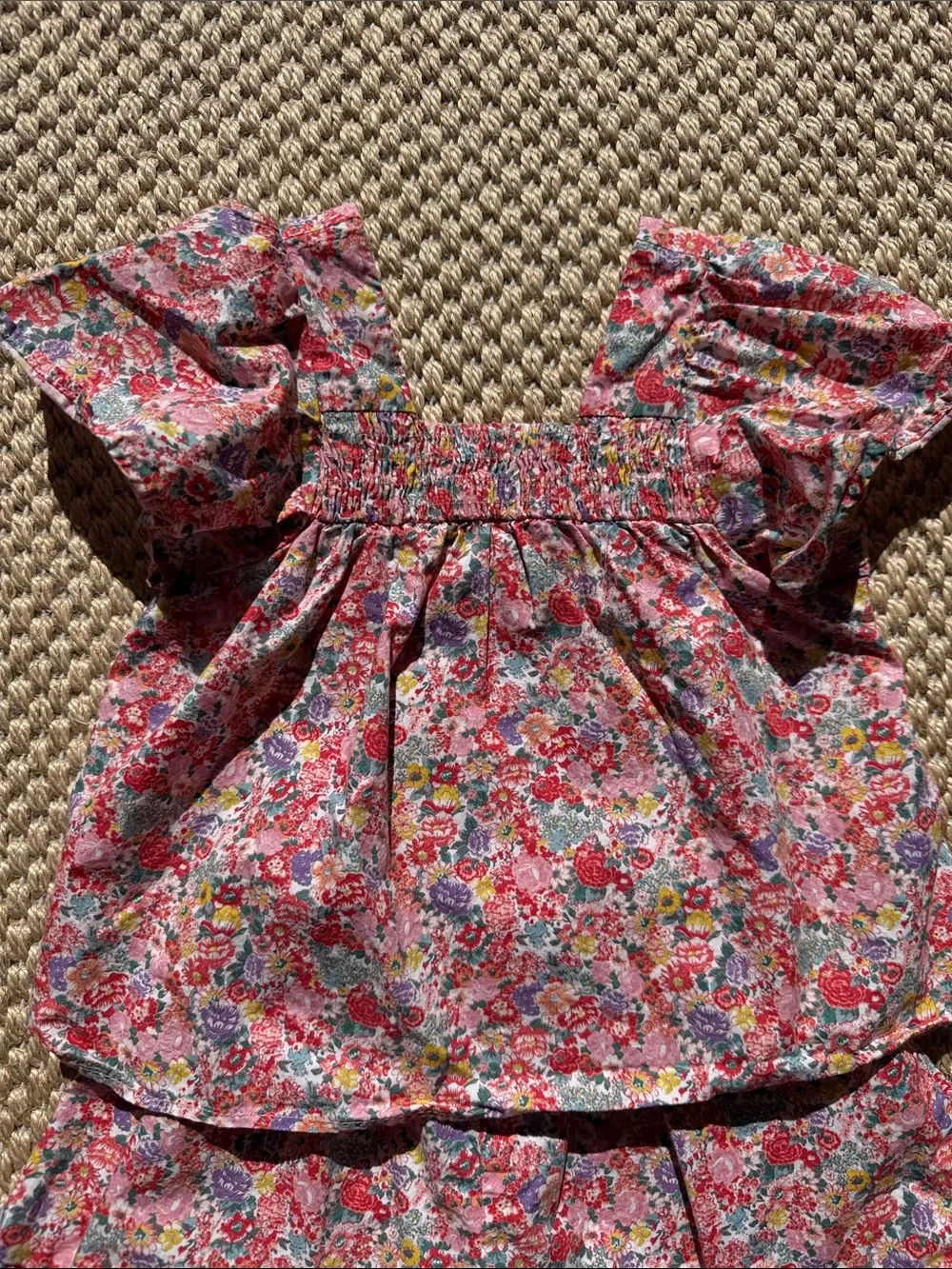 Zara Pink Floral Liberty Print Two-Piece Matching Set size 4 years